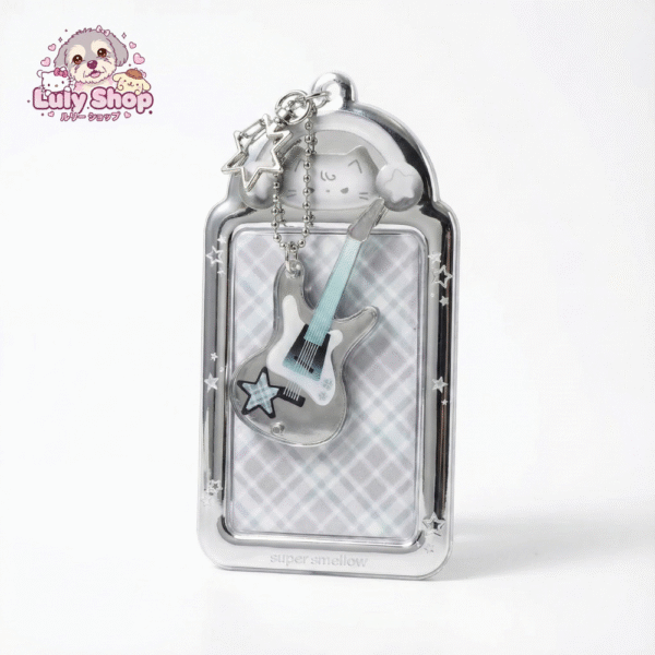 Porta-Cartão Metalizado Mad Kitty