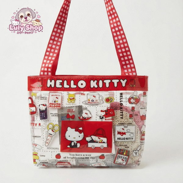 Bolsa Hello Kitty Transparente