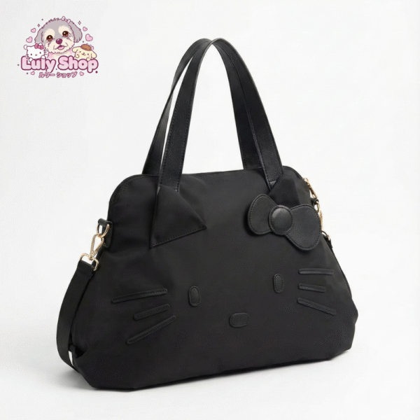 Bolsa Grande Hello Kitty Preta