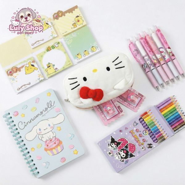 Kit Escolar Sanrio - Volta às Aulas